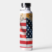 Wij, de People USA Flag Zipper Waterfles (Rechts)