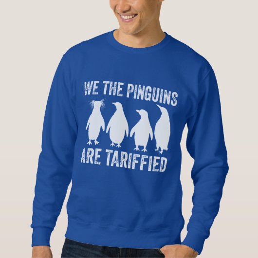 Wij, de pinguïns, zijn getarifeerd - de pinguïn ta trui (Voorkant)
