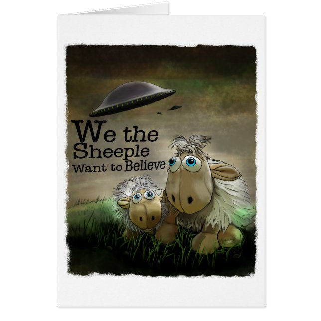 Wij de Sheeple-Kaart (Voorkant)
