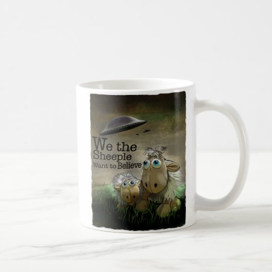 Wij de Sheeple-Mok Koffiemok (Rechts)