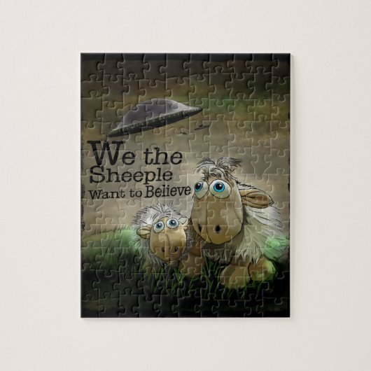 Wij de Sheeple Puzzle Legpuzzel (Verticaal)