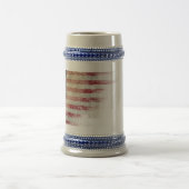 WIJ DE VOLKSBEVOLLE  BACTUS Ross-Amerikaanse vlag Bierpul (Center)