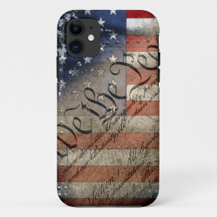WIJ DE VOLKSGEBONDEN  Amerikaanse vlag Case-Mate iPhone Case