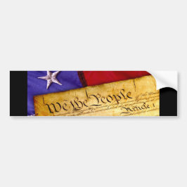 Wij de Volksgrondwet van de Verenigde Staten Bumpersticker