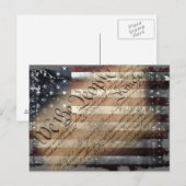 WIJ DE VOLKSREPUBLIEK INDUSTRIËLE VS VLAG Briefka Briefkaart (Voorkant / Achterkant)