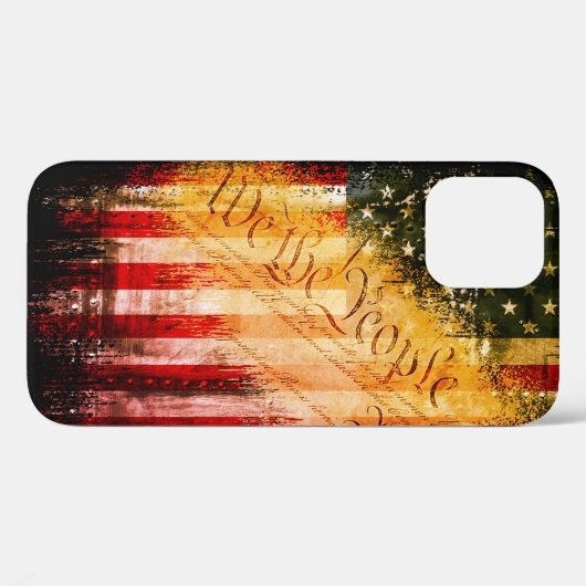 WIJ DE VOLKSREPUBLIEK -RUSTIGE Vlag Case-Mate iPhone Case (Achterkant (horizontaal))