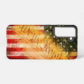 WIJ DE VOLKSREPUBLIEK -RUSTIGE Vlag Samsung Galaxy Hoesje (Achterkant horizontaal)