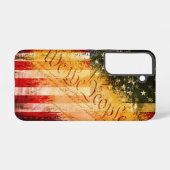 WIJ DE VOLKSREPUBLIEK -RUSTIGE Vlag Samsung Galaxy Hoesje (Achterkant horizontaal)