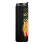 WIJ DE VOLKSREPUBLIEK -RUSTIGE Vlag Thermosbeker (Gedraaid links)