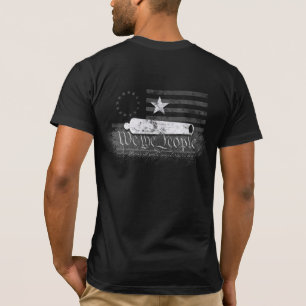 WIJ DE VOLKSY BETSY ROSS CC  AMERIKAANSE VLAG T-SHIRT