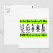 Wij denken briefkaart (Voorkant / Achterkant)