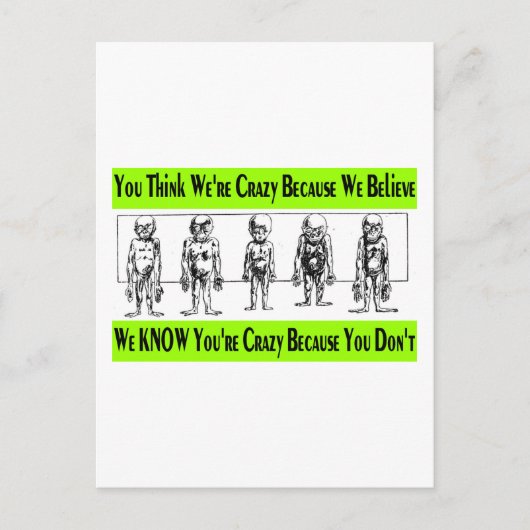 Wij denken briefkaart (Voorkant)