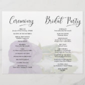 Wij doen Amethyst Paarse Roos & het Programma van  (Achterkant)