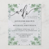 Wij Doen Calligraphy Groenelementen Eucalyptus bud Flyer (Voorkant)