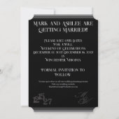 Wij Doen Formeel Save the Date Kaart (Achterkant)