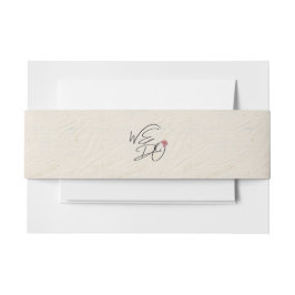 WIJ DOEN geperste bloemen Shabby Garden Chic Progr Uitnodigingen Wikkel