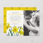 Wij doen het getrouwd huwelijksfeest bewaar de dat (Voorkant / Achterkant)