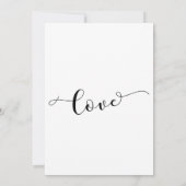 Wij doen nog steeds moderne kalligrafie, Eenvoudig Kaart (Achterkant)