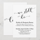 Wij doen nog steeds moderne kalligrafie, Eenvoudig Kaart (Voorkant / Achterkant)