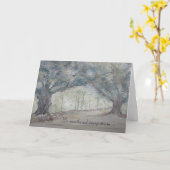 Wij doorstonden elk storm - Wenskaart Kaart (Gele Bloem)