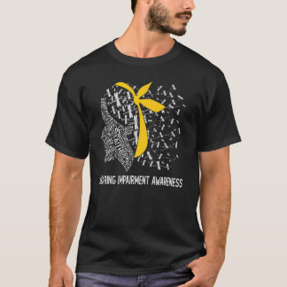 Wij Draag Zilver en voor het bewustzijn van gehoor T-shirt