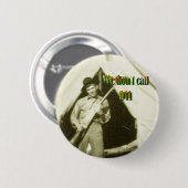 "WIJ DRAAIEN GEEN 911 " RONDE BUTTON 5,7 CM (Voorkant /achterkant)