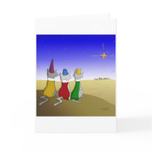 Wij Drie Katten - de Lege Kaart van Kerstmis