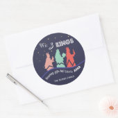 Wij drie koningen | Blue Holiday Stickers (Envelop)