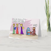 Wij Drie Koningen en X-Box Feestdagen Kaart (Voorkant)