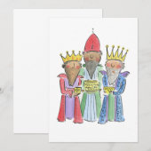Wij Drie Koningen Kaart (Voorkant / Achterkant)
