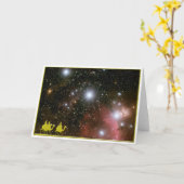 Wij drie koningen Wenskaart Kaart (Gele Bloem)