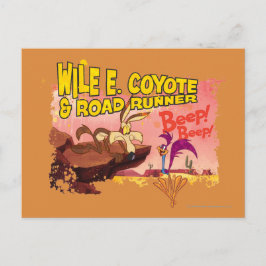 WIJ E. COYOTE™ EN ROAD RUNNER™ BEEP BEEP!™ BRIEFKAART