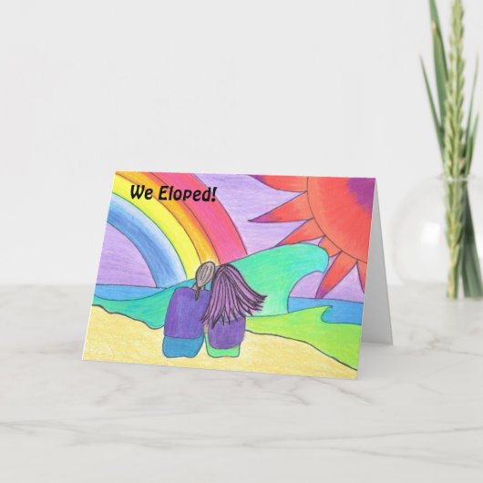 Wij Eloped! Aankondiging (Voorkant)