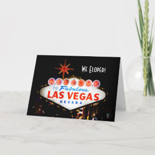 Wij Eloped! De Kaart van Las Vegas