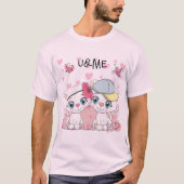 wij en ik , u & ik t-shirt (Voorkant)