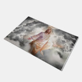 WIJ EN JEZUS HETEN U WELKOM DEURMAT (Schuin)