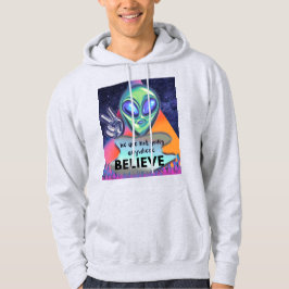 Wij gaan nergens heen geloof  hoodie