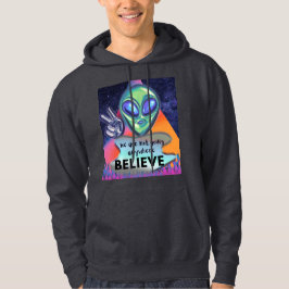 Wij gaan nergens heen, geloof  hoodie