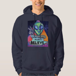 Wij gaan nergens heen, geloof  hoodie