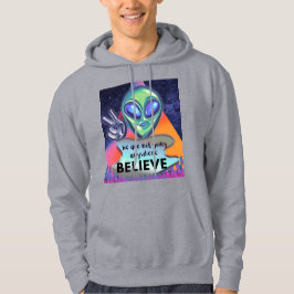 Wij gaan nergens heen geloof  hoodie