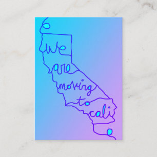 wij gaan over naar het visitekaartje van cali