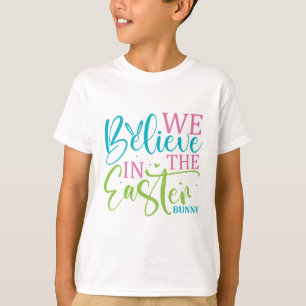 Wij geloven in de paashaas - Pasen T-shirt
