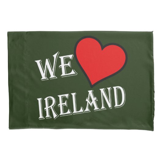 Wij Hart Ierland op PCT Kussensloop (Voorkant)