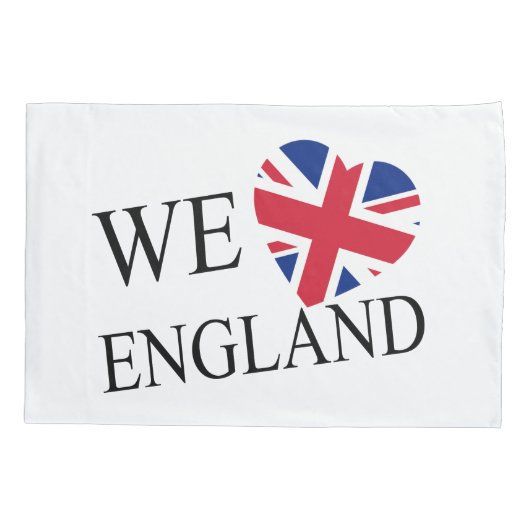 Wij Heartflag Engeland bk pct Kussensloop (Achterkant)