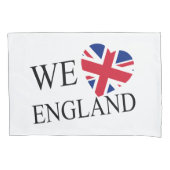 Wij Heartflag Engeland bk pct Kussensloop (Voorkant)