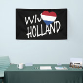 Wij Heartflag Holland op bk bnrcent Spandoek (Beurs)