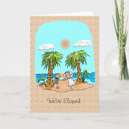 Wij hebben Aankondiging Eloped (Voorkant)