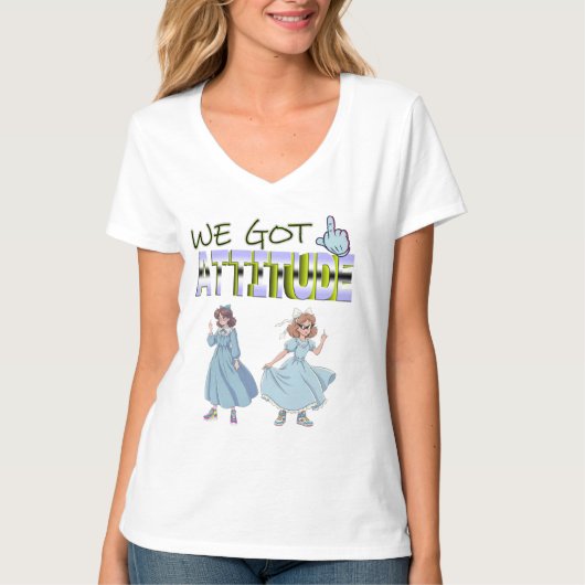 Wij Hebben Attitude T-shirt (Voorkant)