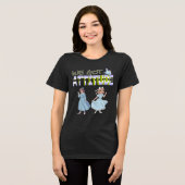 Wij Hebben Attitude Tri-Blend Shirt (Voorkant volledig)