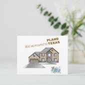 Wij hebben bewegingen aan het Briefkaart van Plano (Staand voorkant)